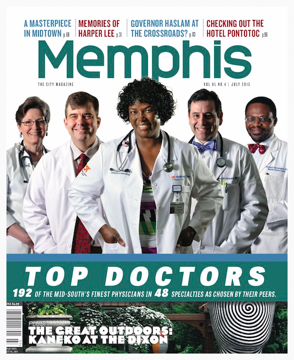 Memphis Magazine cover